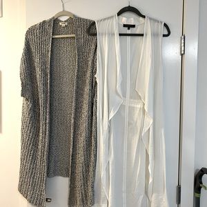 LONG CARDIGAN DUO - both in amazing condition